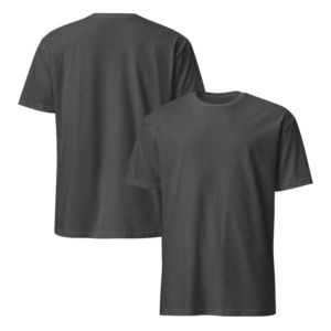 Camiseta Unisex Beige de Cuello Redondo y Manga Corta, 100% Poliéster, Estampado Animal, Color Liso, Ajuste Personalizado para Adultos - Product Image 5