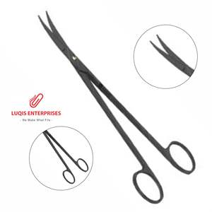 Gorney Micro-Serrated Edge Scissors Tungsten Carbide Blade Premium Black Ceramic Coating Surgical Instrument <b>Precision</b> <b>Tool</b> - Product Image 1