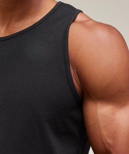 Camisetas Deportivas Personalizadas OEM sin Mangas, 100% Algodón, para Gimnasio, Fitness y Running para Hombre - Product Image 3