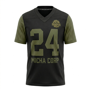 Maillot de football américain haut de gamme - Vêtements de sport en mesh personnalisés - Coutures renforcées durables pour les équipes des États-Unis et du Royaume-Uni - Product Image 2