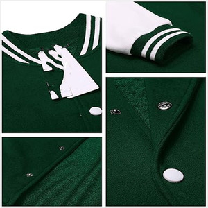 Chaquetas Varsity de Alta Calidad en Tela de Lana, Chaquetas Letterman de Invierno con Logotipo Personalizado al por Mayor para Niños - Product Image 6