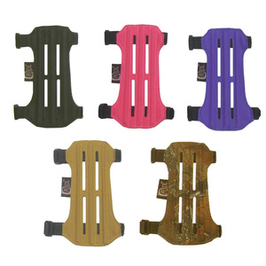 ESHALZ IMPEX Garde-bras de chasse à l'arc traditionnel - Réglable, ambidextre, durable, CORDURA + FAUX CUIR, professionnel - Product Image 1