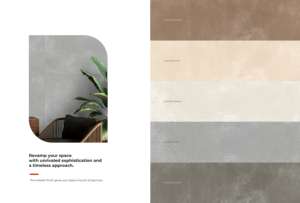 Azulejos de porcelana mate de alta calidad, tamaño 600x1200, formato para pisos y paredes, para uso en hoteles, villas, apartamentos e interiores comerciales. - Product Image 2