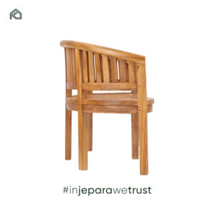 Banco de Jardín de Madera de Teca Sólida, Ecológico, Resistente al Agua, de 2 Plazas, Diseño Moderno, Tipo Banana/Maní, para Patio, Parque o Exterior - Product Image 6