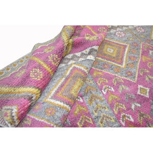 Meilleure qualité personnalisé Oushak Style noué à la main nouvelle-zélande laine soie coton tapis luxe salon porte voiture utilisation - Product Image 6