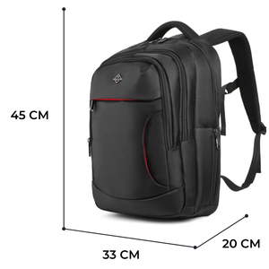 Sac à dos pour ordinateur portable TRUST DEFENDER grande capacité 26L 1067 imperméable 15 pouces unisexe pour affaires en nylon enduit de PVC avec fermeture éclair OEM/ODM personnalisé - Product Image 2
