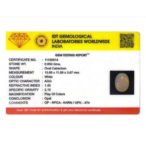 Ethiopian Fire Opal 4.25 Carat Loose Raw Gemstone Lot for Fine Jewelry - Product Image 4