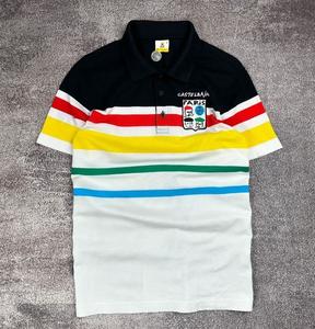 Chemise vintage unie à manches courtes pour homme, impression de logo personnalisé, 100 % coton, tissu tricoté respirant et écologique, OEM ODM - Product Image 4