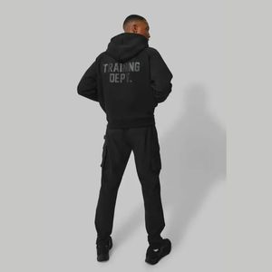 Sudadera con capucha de diseño casual para hombre, de alta calidad, con logotipo personalizado, talla grande, personalizable con bordado en seda y estampado en relieve, estilo vintage, oversize. - Product Image 2