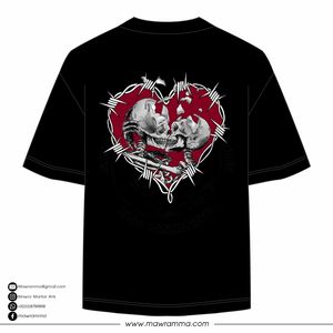 Wholesale Custom Oversized Men Cotton <b>T</b> <b>Shirt</b> Digital Printed <b>Gothic</b> Graphic Tee Heavyweight Streetwear OEM Manufacturer - Product Image 6