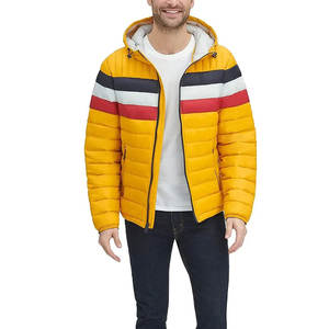 Veste d'hiver matelassée pour homme, style tendance, marque privée, col montant, nouveau design, vente en gros, haute qualité, faible MOQ, best-seller - Product Image 5