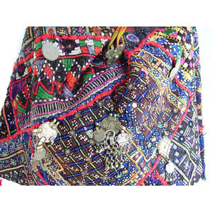 New Arrival Designer Women Purses Handbags Genuine Ethnic Banjara Crossbody Bag Handmade Snake Pattern Red Blue Custom Fashion - Product Image 1