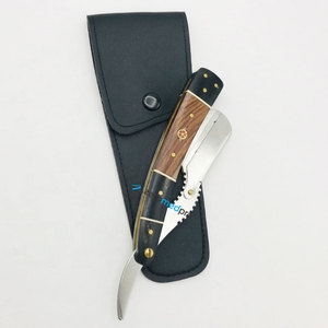 มีดโกนหนวดคุณภาพสูงแบบใบมีดเดี่ยวสั่งทำพิเศษ พร้อมใบมีดเหล็กที่ยั่งยืนทานได้ ขายส่ง มีดโกนสำหรับโกนหน้า โกนตัว และโกนบิกินี่ - Product Image 4