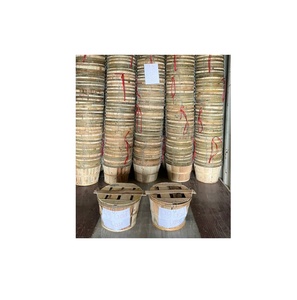 Panier à homard en bois fendu fabriqué avec poignée de couvercle pour boîte de stockage de fruits de mer entrepôt de jardin domestique - Product Image 3