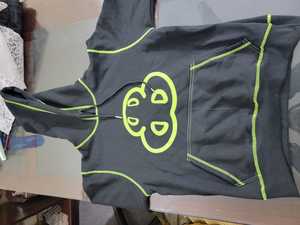 Sweat-shirt à capuche unisexe de haute qualité en coton personnalisé avec impression ou broderie de logo personnalisé, fermeture éclair - Product Image 5