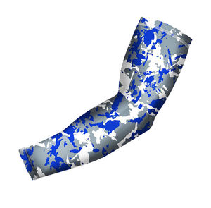 Manchons de cyclisme noirs unisexes camouflage anti-UV protection solaire séchage rapide anti-transpiration respirants polyester/nylon adulte - Product Image 2