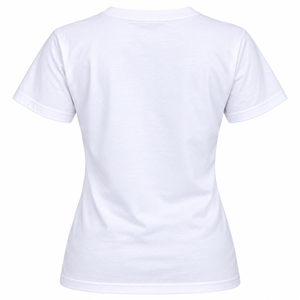 Camiseta Blanca Sigma Gamma Rho con Estampado Gráfico Azul y Dorado, Cuello Redondo, Manga Corta, Prenda Casual Clásica de la Hermandad Griega - Product Image 4