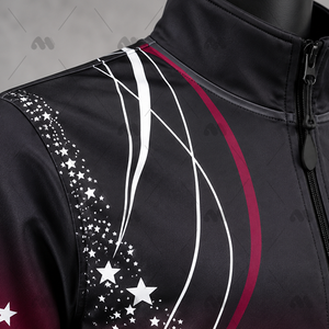 Women's Long Sleeve Sports Jacket <b>Winter</b> Fleece Yoga Jacket Full Zip Long-sleeved Warm Stand-up Collar <b>Tight</b> Sports Running Top - Product Image 5