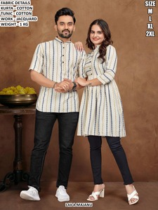 White Elegance Couple Wear - Product Image 2