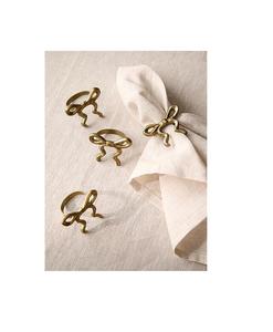 Porte-serviettes en métal d'inspiration moderne, conçu pour une décoration de table tendance et chic. - Product Image 1