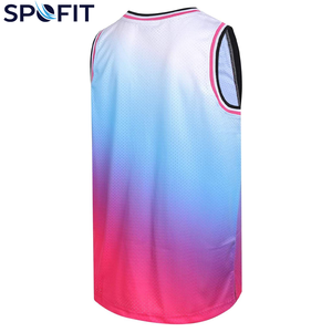 Camiseta Deportiva de Baloncesto Personalizada de Alta Calidad, Sin Mangas, Transpirable, de Poliéster, con Logotipo y Números del Equipo Personalizados - Product Image 6