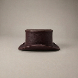 Chapeaux Bob en Cuir Pleine Fleur Véritable Personnalisables avec Logo OEM pour Hommes et Femmes, Style Vintage Steampunk, Vente en Gros - Product Image 2
