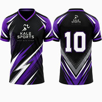 Maillot de foot personnalisé original, col en V, manches courtes, respirant, séchage rapide, 100% polyester, logo d'équipe personnalisé