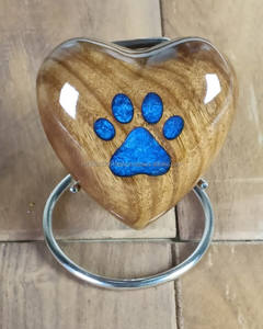 Heart Shaped Wooden Cremation <b>Urns</b> Best Quality Small Size Pet <b>Urns</b> <b>for</b> <b>Dogs</b> Cats Engraved <b>Ashes</b> Vessels <b>for</b> Funeral Supplies - Product Image 4