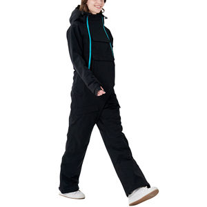 Stylish Women <b>Ski</b> Suit Plus Size Breathable Windbreaker Waterproof Windproof Snowboard Coat For Winter Hooded Jacket - Product Image 3