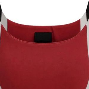 Top Deportivo Corto sin Mangas para Mujer, Cuello Redondo, Color Negro y Rojo, Diseño Color Block, Ajustado, para Gimnasio, Entrenamiento, Fitness, Yoga - Product Image 2