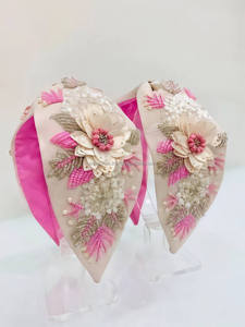 Diadema bordada Superior Bonita y hermosa Diadema impecable al mejor precio - Product Image 5