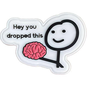 Parches Flexibles de PVC con Relieve 3D de Flores y Corazones, con Opciones de Termoadhesivos, Coser o Pegar, para Promoción de Marca - Product Image 1