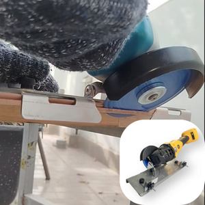 High Precision 45 Degree Tile Beveling Machine Industrial Stainless Steel Edging <b>Tool</b> B2B Construction Supply - Product Image 3