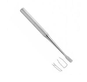 Cuchillo ovalado de herrador de acero inoxidable premium para cascos de caballo, mango de madera de caucho, instrumento veterinario OEM Dentavex CE - Product Image 3