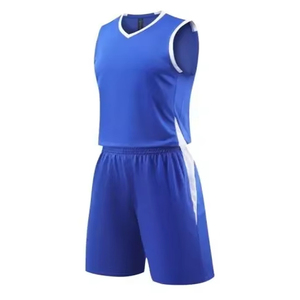 Ensemble d'uniformes de basketball personnalisés en gros – Maillot athlétique sans manches et short anti-transpiration pour équipes sportives (OEM/ODM) - Product Image 1