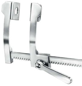 Ensemble d'instruments chirurgicaux en acier inoxydable de haute qualité Bufford Finochietto Classe I pour chirurgie thoracique et bariatrique, certifié CE, réutilisable - Product Image 3