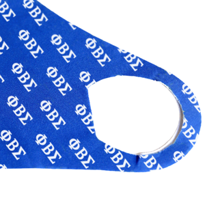 หน้ากาก 3D ระบายอากาศได้ดี สีน้ำเงินรอยัล ยี่ห้อ Phi Beta Sigma น้ำหนักเบา ใช้ซ้ำได้ เหมาะสำหรับฤดูร้อน - Product Image 3