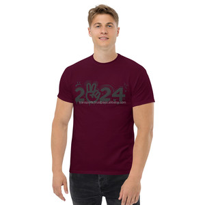 T-shirt 100% coton avec logo imprimé personnalisé en gros pour hommes T-shirts unis blancs et noirs disponibles en vrac - Product Image 4