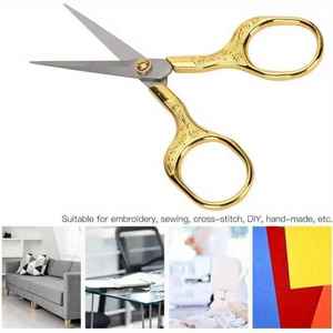 4pcs Vintage Stainless Steel Plum Blossom Embroidery Scissors Set for Sewing Office & Home Use Customized Logo For Bulk Order - Product Image 6