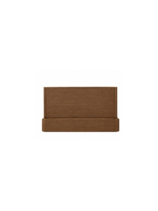 Base de Cama Minimalista de Madera de Teca Sólida con Cabecera, Diseño Duradero para Hotel, Apartamento o Casa de Campo - Product Image 6
