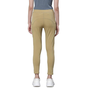 Contrast Stitch Women <b>Leggings</b> High Waist Double Needle Seam Yoga Pants Gym Workout Durable - Product Image 3