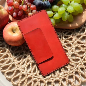 Porta Billetes y Estuche Mini de Cuero Genuino, Clásico y de Lujo, Resistente al Agua, Ligero para Uso Diario LBH-0235 - Product Image 1