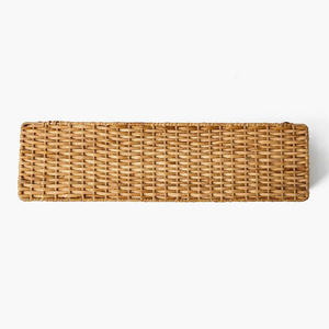 Étagère murale en osier naturel, artisanat vietnamien, décoration rustique bohème pour la maison, étagère légère et durable, design élégant, OEM ODM - Product Image 4