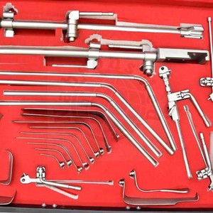 Juego de Instrumentos Quirúrgicos NABSONS MED para Cirugía General, Manuales, Certificados CE ISO13485 Clase I, Reutilizables, de Acero Inoxidable de Alta Calidad - Product Image 6