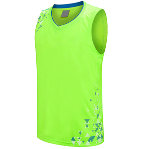 Ensembles d'uniformes de basket-ball professionnels personnalisés pour hommes, sans manches, à séchage rapide, respirants, maillots et shorts d'été, grande taille, haute qualité - Product Image 5