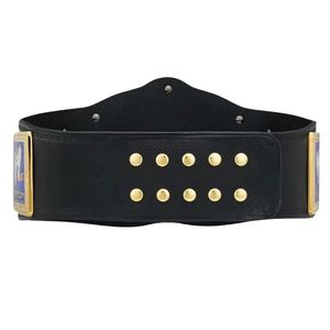 Ceinture de champion WWE, sangle noire premium avec design doré, titre personnalisable pour les fans et les collectionneurs, ceintures de haute qualité - Product Image 4