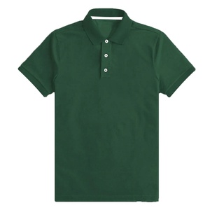 เสื้อเชิ้ตแขนสั้นผู้ชาย สีพื้น ทรงปกติ ผ้าเจอร์ซีย์ สไตล์ลำลอง ย้อมสีเรียบ คอสูง ผ้าฝ้าย 100% ระบายอากาศได้ดี - Product Image 2