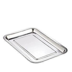 Bandeja médica de acero dental de calidad premium, bandeja cuadrada para herramientas, bandeja para instrumentos, bandeja para operaciones, placa para tratamiento quirúrgico - Product Image 6