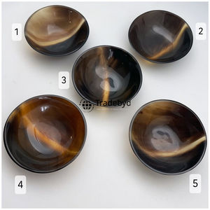 Elegante Tazón de Cuerno, Tazón Decorativo Hecho a Mano de Lujo para Servir en la Mesa de Comedor, Estilo Tradebyd - Product Image 2