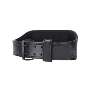 Professional Leather Gym Belt Heavy Duty Powerlifting Belt Adjustable Weightlifting Belt Back Support Factory OEM Supplier - Product Image 3